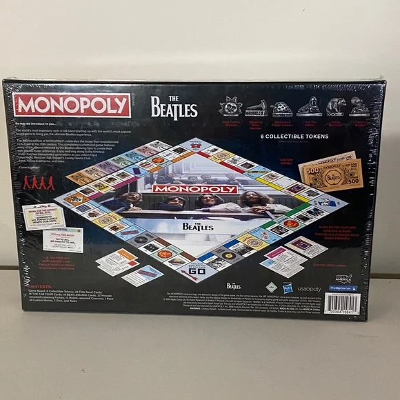 NWT Sealed Monopoly The Beatles Edition Board Game - Picture 2 of 11